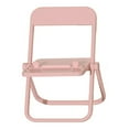 thumbnail image 1 of Fiudx Silla para Teléfono, Soporte para Teléfono Móvil de Escritorio Plegable y Práctico con Diseño de Macarrones., 1 of 1