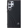 thumbnail image 3 of Mercedes Benz Genuine Leather Star Logo Case for Samsung Galaxy S24 Ultra 6.8" Black - MEHCS24L23RBCSK, 3 of 6