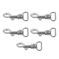 thumbnail image 4 of 5Pcs Metal Bag Buckle Luggage Suitcase Replacement Buckles Bag Hook Clasps, 4 of 5