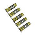 thumbnail image 3 of Juego de 5 cabezales de bobinas de acero inoxidable duradero para  10 ohmios Baoblaze Bobinas de repuesto, 3 of 8
