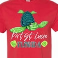thumbnail image 4 of Inktastic Port St. Lucie, Florida Happy Sea Turtle T-Shirt, 4 of 5