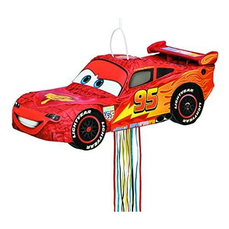 Disney Cars Pinata, Shaped Pull String