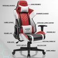thumbnail image 4 of Homall Gaming Chair Sracer Chair Ergonomic High Back Computer Office Chair PU Leather Racing Chair PC Adjustable Swivel Task Chair, 4 of 5