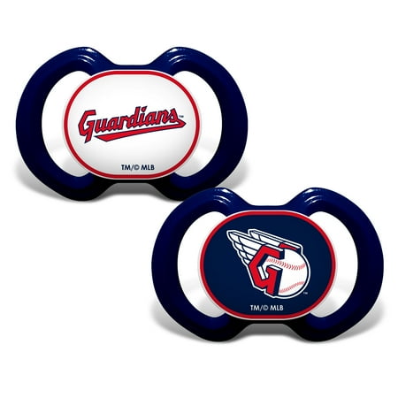BabyFanatic Officially Licensed Pacifier 2-Pack – MLB Cleveland Guardians