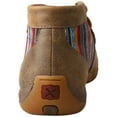 thumbnail image 4 of Twisted X Women's Leather Lace-up Rubber Sole Driving Moccasins - Brown/Turquoise, 4 of 6