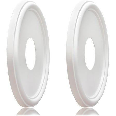 EIFHYT Ceiling Medallion Nylon White 2 Pack 13"  (Fits Canopies up to 10-1/4")
