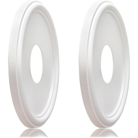 EIFHYT Ceiling Medallion Nylon White 2 Pack 13" (Fits Canopies up to 10-1/4")