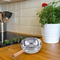 thumbnail image 4 of TEHAUX Aluminum Camping Cookware Japanese Flat Bottom Pan With Comfortable Grip For Easy Pouring 1Set, 4 of 6