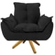 thumbnail image 1 of Sillón Odette base giratoria - Negro WEIK Odette, 1 of 5