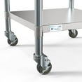 thumbnail image 5 of 30" x 30" 18-Gauge 304 Stainless Steel Commercial Work Table with Casters, CT3030-18C., 5 of 7