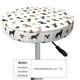 thumbnail image 4 of Disketp Labrador Retriever Dog Funda Redonda para Taburete, Funda de Cojín para Silla de Bar Suave y Elástica-12 inch, 4 of 7
