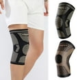 thumbnail image 2 of Athletic Knee Pads for Sports Protection, S - 2XL Sizes, Copper + Polyester Material, Odor - Preventing and Breathable, 2 of 8