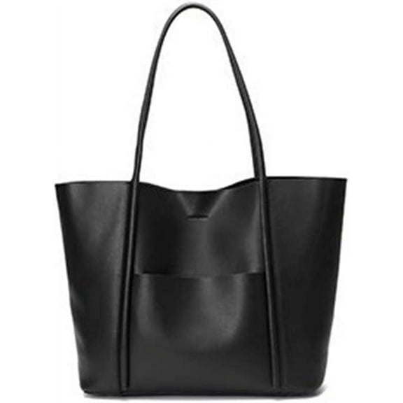 MMYGU Shoulder Bag for Women Large Capacity Tote Satchel Bucket Commuter Portable Genuine Leather Bag