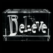 Crystal Cube Believe