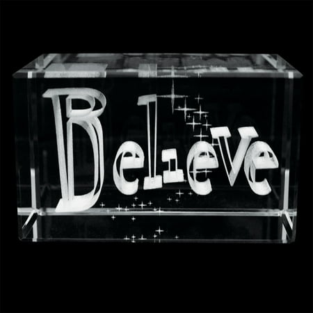Crystal Cube Believe
