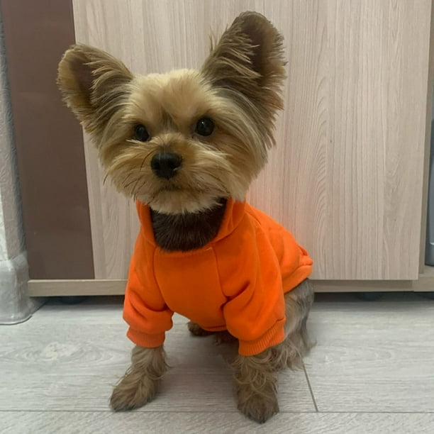 Small Dog Clothes Winter Pet Hoodie Puppy Cat Coat Jacket French Bulldog Chihuahua Yorkie Costume Pug Outfits Pets Supplies Walmart en linea