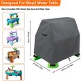 thumbnail image 3 of Cubierta de mesa de agua para niños 420D Oxford cordón impermeable al aire libre juguetes cubierta de lluvia Tmvgtek Libre de BPA, 3 of 3
