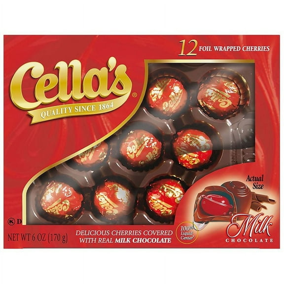 Cella's Chocolate Cherries Milk Chocolate 6.0 oz