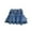 z250821-1-Blue, variant on XEGLSBU Skirts for Girls 9-10 Little Girl's Denim Skirts Mini Flared Pleated Toddler Jean Skorts with Shorts Underneath Girls Skirts with Shorts Underneath Black Blue Size 11-12 Years