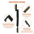 thumbnail image 1 of Wisewang 2pieces Eyebrow Comb Brushes Secret To Well Brows Unleashed Lash Grooming Brush Tool Mascara Comb 1Set, 1 of 6