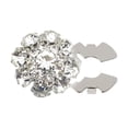 thumbnail image 1 of KLKCMS Decorative Rhinestone Button Cover DIY Decoration Clip on for Dress Suit Hat, 1 of 9
