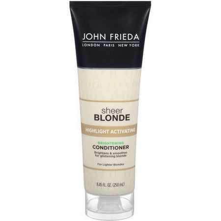 John Frieda Sheer Blonde Highlight Activating Brightening Conditioner, 8.45 Fl Oz