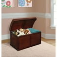 thumbnail image 2 of Badger Basket Kid's Hardwood Barrel Top Toy Chest 3.9 Cu ft. Capacity - Cherry, 2 of 7