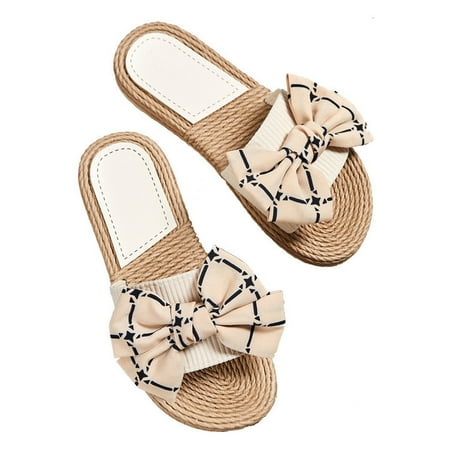 

Fpqtro 2023 Summer Women s Sandals Women s Flat Shoes Ladies Beach Sandals Summer Non-Slip Causal Slippers