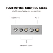 Cosmo 30 in. Ducted Wall Mount Range Hood in Stainless Steel with LED Lighting and Permanent Filters
