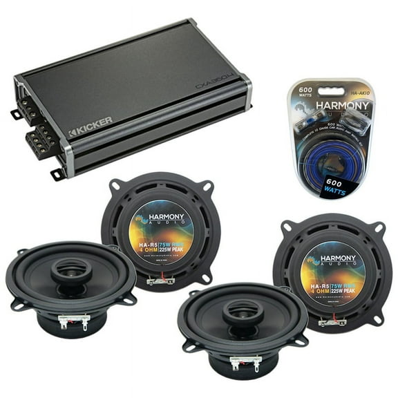 Fits Land Rover Discovery II 99-02 Speaker Upgrade Harmony (2) R5 & CXA360.4 Amp