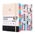 thumbnail image 2 of Notebook Password Book With Alphabetical Tabs For Seniors Notebook Internet Website Address Log In Detail, 2 of 9