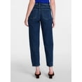 thumbnail image 4 of Scenario Women's and Women's Plus High Rise Barrel Jeans, Regular 28", and Short 26" Inseam, Sizes 0-28W, 4 of 7