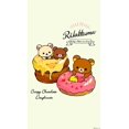 thumbnail image 3 of Póster de Rilakkuma con dibujos animados de anime japonés para pared, lienzo impreso, manga, oso, pollito, gato, lectura, guardería, decoración de habitación infantil Kawaii, 3 of 5