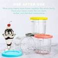 thumbnail image 2 of Pack Replacement Ice Cream Containers for Ninja Creami Deluxe NC501/NC500 Series, 680ML for Ninja Machine Accessories, 2 of 4