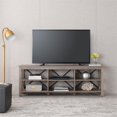 thumbnail image 2 of Henn&Hart 68" Gris Chêne/métal TV Stand, 2 of 8