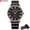 Multicolor, variant on CURREN New Luxury Brand Mens Watches Casual Business Quartz Wristwatches with Roman Numbers Simple Style Stainless Steel Clock