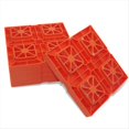 thumbnail image 3 of Leveling Pad Heavy Duty RV Leveling Blocks Interlocking Leveling Pads Caravan Wheel Stopper for Campers Car Tyre,1 x Leveling Pad set,Photo Color, 3 of 5