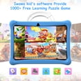 thumbnail image 3 of SGIN 10in Android 13 Kid Tablet 2GB RAM 64GB ROM 1280*800 Education Tab, 4-Core 1.6Ghz Allwinner 133, 3 of 8