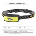 thumbnail image 1 of Phare Led Cob Batterie Intégrée 1000 Ma Portable 6 Niveaux Type-C Rechargeable Projecteur, 1 of 5