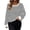 White, variant on Horkkom Sweatshirt for Women Crewneck Striped Print Pullover Sweatshirts Casual Loose Comfy Sweat Shirts L