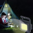 thumbnail image 3 of Luz de Trabajo de Mazorca, Luz de Emergencia Portátil 3 Modos de Iluminación USB Cob Ligra Pequeñas Línas con Barda Magnética para Campina, 3 of 7