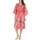 thumbnail image 5 of Batas Camisón de seda de hielo para mujer, bata de baño grande de manga media, camisón de novia de seda simulada, pijamas para mujer, 5 of 5