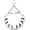 Silver, variant on Prong Training Collar for Dogs, Adjustable Dog Pinch Collar with Quick Release Buckle, No Pull Collar for Small Medium Large Dogs, Extra Link and Caps Blcak,S(14-17" Neck, 2.25mm)
