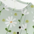 thumbnail image 3 of CLOOCL Women Blouse Elegant and Fresh Daisy Short Sleeve Shirts Y2k Top Oversized, 3 of 6