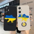 thumbnail image 2 of Phone Case For Infinix HOT 10 10S 11 11S 12 ZERO 20 X CAMON 16 PRO 5G Case Cover Funda Cqoue Shell Capa Flag Of Ukraine Insignia, 2 of 5