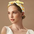thumbnail image 2 of Diademas Elegantes de Flores y Hojas para Niños 6.30"x4.72"x2.05" Amarillo 1 Pcs, 2 of 3