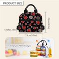 thumbnail image 6 of Jeiento Ladybug Backpack for Girls 6-8 Cute Kids School Bag with Lunch Box for Elementary Kindergarten Daisy Bookbag 4 in 1 Set Back Pack Travel Knapsack Daypack, 6 of 7