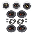 thumbnail image 1 of BESTYASH 4Pcs Subwoofer Box Connector Black Color Quick Connect, 1 of 8