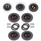 thumbnail image 3 of Terminal de altavoces de 4 piezas recinto de altavoces Ronda de 3,1 pulgadas Terminal de subwoofer, 3 of 5