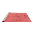 thumbnail image 2 of Ahgly Company Machine Washable Indoor Rectangle Abstract Red Modern Area Rugs, 8' x 10', 2 of 4